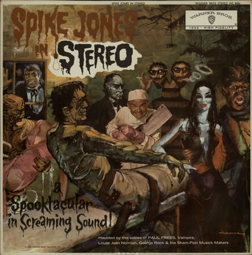 Spike Jones Spike Jones In Stereo - A Spooktacular In Screaming Sound! vinyl LP album (LP record) UK SKJLPSP640754