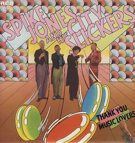 Spike Jones Thank You Music Lovers vinyl LP album (LP record) UK SKJLPTH235462