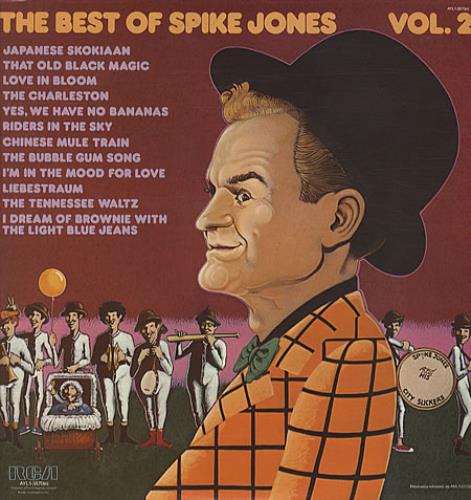 Spike Jones The Best Of Spike Jones / Volume 2 vinyl LP album (LP record) US SKJLPTH341912