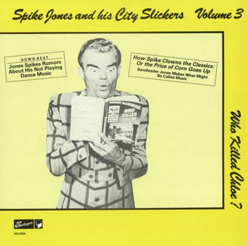 Spike Jones Who Killed Chloe vinyl LP album (LP record) UK SKJLPWH388962