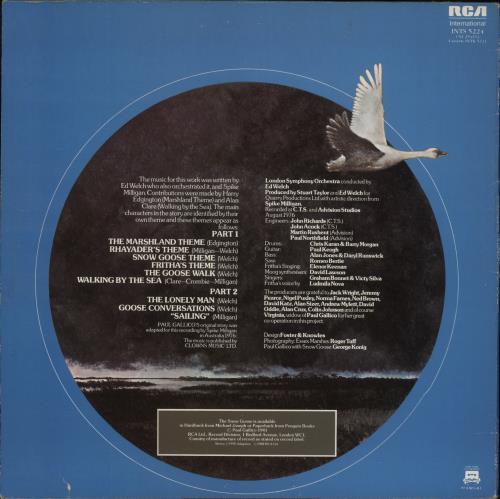 Spike Milligan The Snow Goose vinyl LP album (LP record) UK SPLLPTH858445