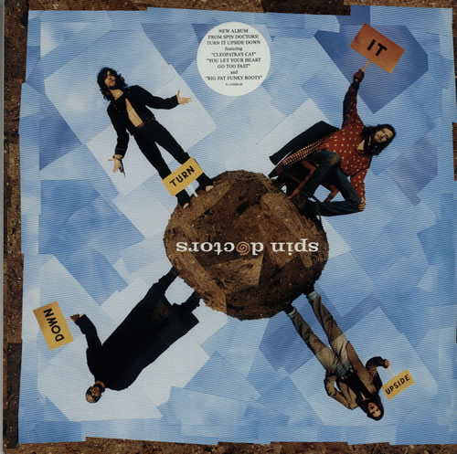 Spin Doctors Turn It Upside Down vinyl LP album (LP record) Dutch SPDLPTU598532