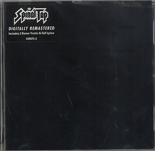 Spinal Tap Spinal Tap CD album (CDLP) UK TAPCDSP167756