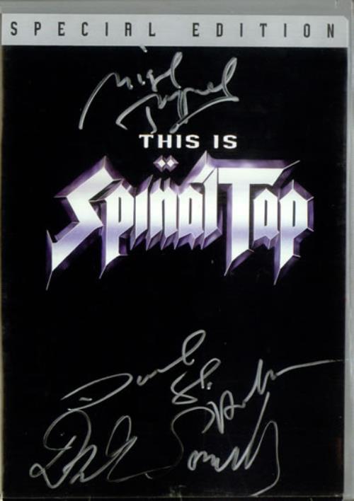 Spinal Tap This Is Spinal Tap - Autographed DVD US TAPDDTH532793