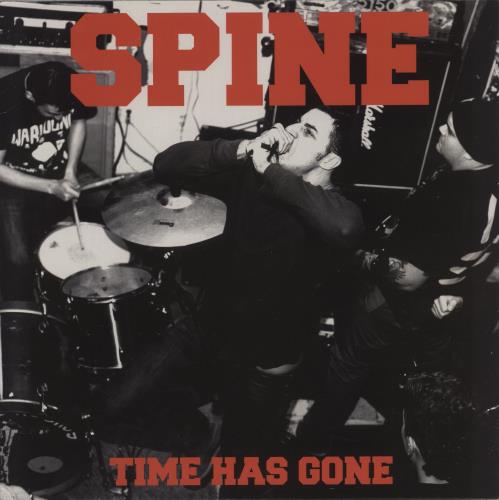 Spine Time Has Gone - Red Vinyl vinyl LP album (LP record) German UUWLPTI879598