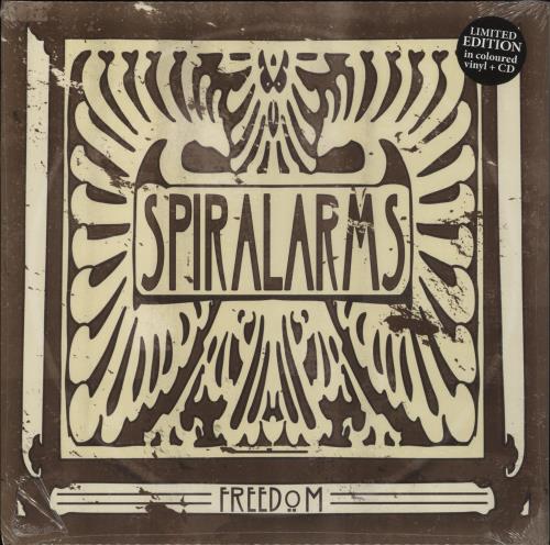 Spiralarms Freedom - Clear Vinyl + CD - Sealed vinyl LP album (LP record) German 8QOLPFR854081
