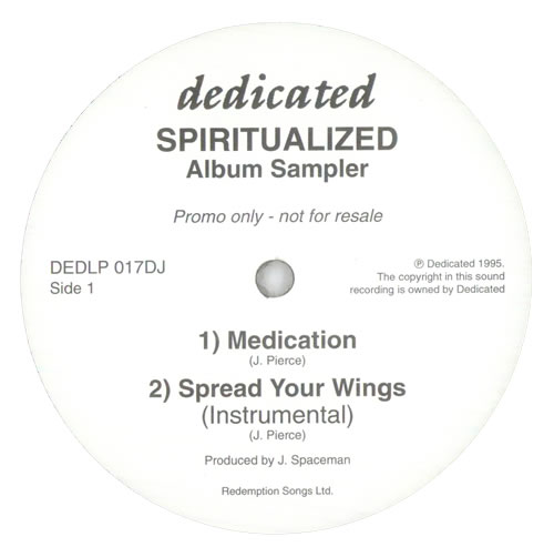 Spiritualized Album Sampler 12" vinyl single (12 inch record / Maxi-single) UK SPZ12AL107497