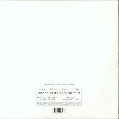 Spiritualized Come Together 12" vinyl single (12 inch record / Maxi-single) UK SPZ12CO120613