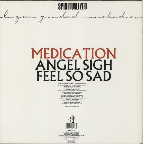 Spiritualized Medication 12" vinyl single (12 inch record / Maxi-single) UK SPZ12ME878114