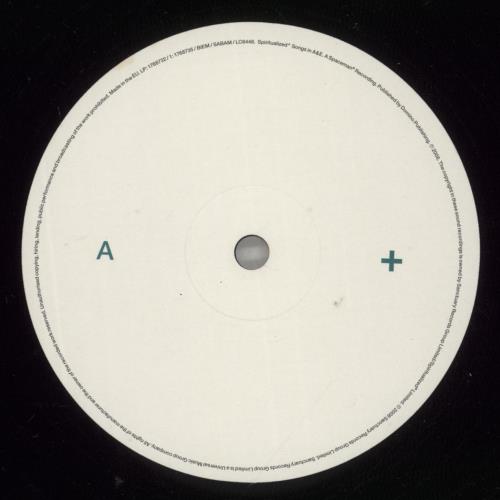 Spiritualized Songs In A&E 2-LP vinyl record set (Double LP Album) UK SPZ2LSO435110