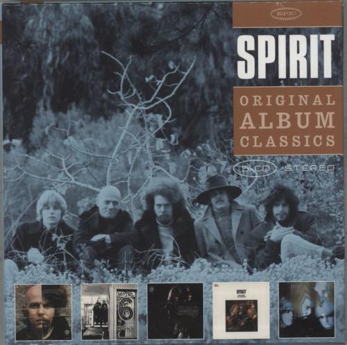 Spirit Original Album Classics 5-CD album set UK SRT5COR876333