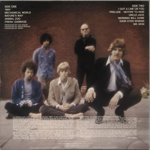 Spirit The Best Of Spirit vinyl LP album (LP record) UK SRTLPTH272567