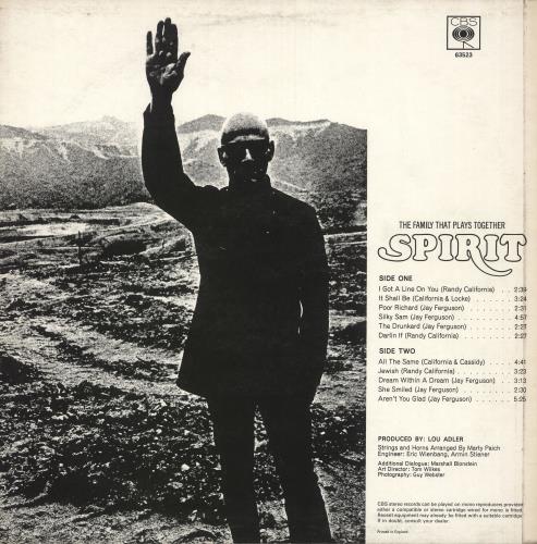 Spirit The Family That Plays Together - 1st - EX vinyl LP album (LP record) UK SRTLPTH210656
