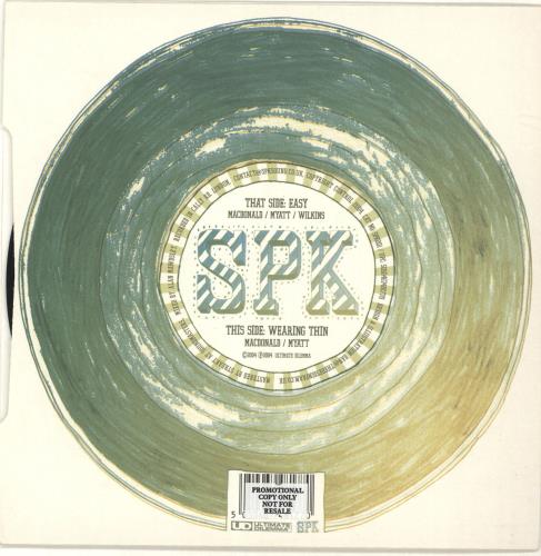 SPK (Dance) Easy 7" vinyl single (7 inch record / 45) UK YRL07EA689928