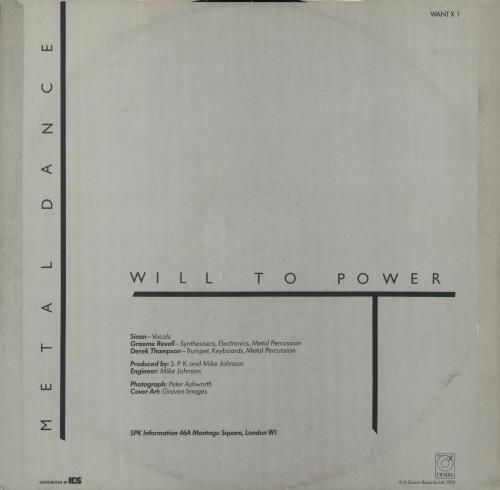 SPK Metal Dance 12" vinyl single (12 inch record / Maxi-single) UK KPS12ME629681