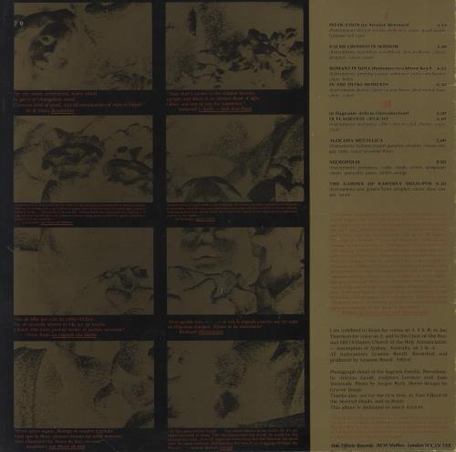 SPK Zamia Lehmanni vinyl LP album (LP record) UK KPSLPZA556718