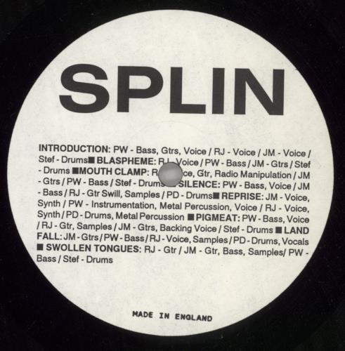 Splintered Parapraxis vinyl LP album (LP record) UK 7U-LPPA869103