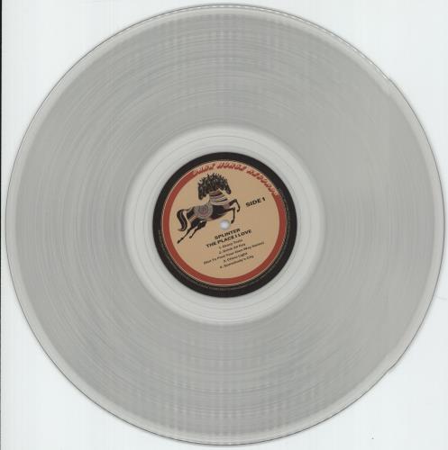Splinter The Place I Love - RSD Black Friday 2023 - Clear Vinyl Remastered vinyl LP album (LP record) UK S-RLPTH871365