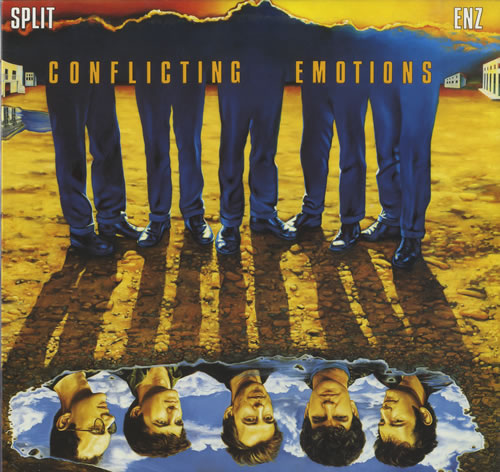 Split Enz Conflicting Emotions vinyl LP album (LP record) Canadian ENZLPCO521954