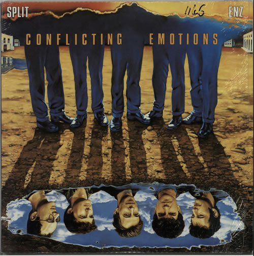 Split Enz Conflicting Emotions vinyl LP album (LP record) US ENZLPCO626265