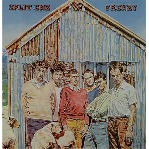 Split Enz Frenzy vinyl LP album (LP record) Canadian ENZLPFR406582