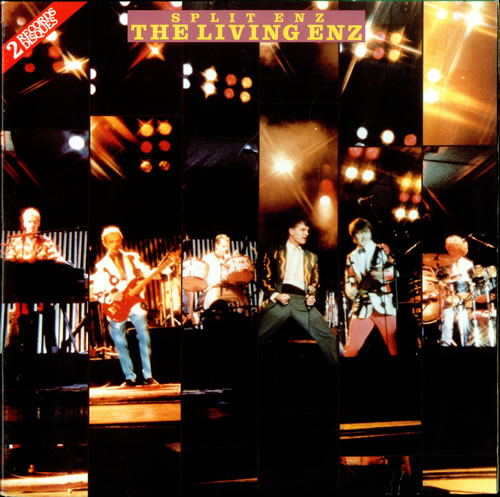 Split Enz The Living Enz 2-LP vinyl record set (Double LP Album) Canadian ENZ2LTH498441