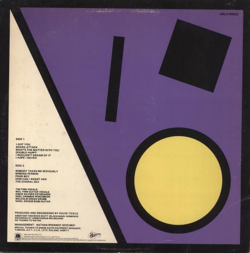 Split Enz True Colours - Purple P/S vinyl LP album (LP record) UK ENZLPTR660351