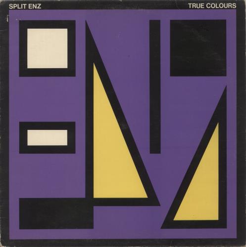 Split Enz True Colours vinyl LP album (LP record) New Zealand ENZLPTR882336