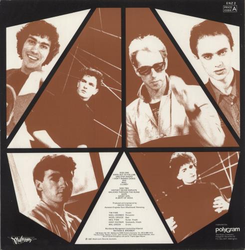 Split Enz Waiata vinyl LP album (LP record) New Zealand ENZLPWA874219