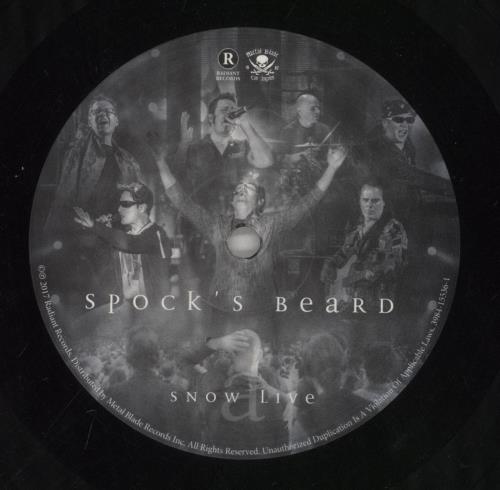 Spock's Beard Snow Live 3-LP vinyl record set (Triple LP Album) US SPQ3LSN863627
