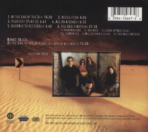 Spock's Beard V - Special Edition CD album (CDLP) US SPQCDVS846443