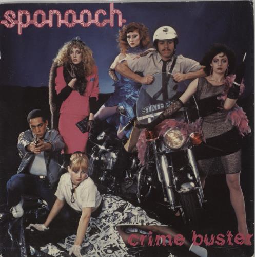 Sponooch Crime Buster - A Label 7" vinyl single (7 inch record / 45) UK YQO07CR687541