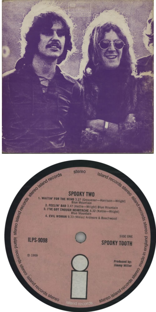 Spooky Tooth Spooky Two - 2nd - VG vinyl LP album (LP record) UK OOKLPSP606699