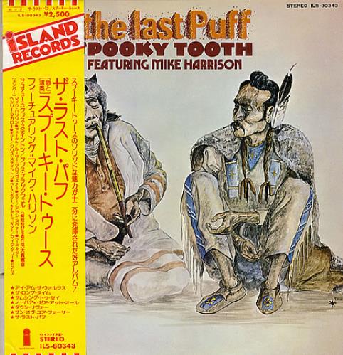 Spooky Tooth The Last Puff vinyl LP album (LP record) Japanese OOKLPTH353527