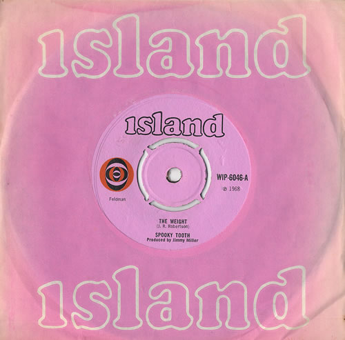 Spooky Tooth The Weight - Pink Label 7" vinyl single (7 inch record / 45) UK OOK07TH150969
