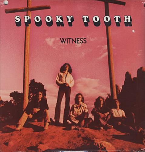 Spooky Tooth Witness - Palm Tree vinyl LP album (LP record) US OOKLPWI129613