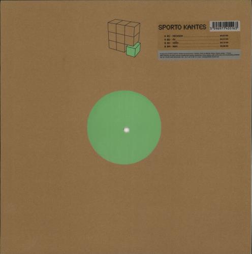 Sporto Kantes Nickson - Clear Vinyl 12" vinyl single (12 inch record / Maxi-single) French Z6O12NI725042