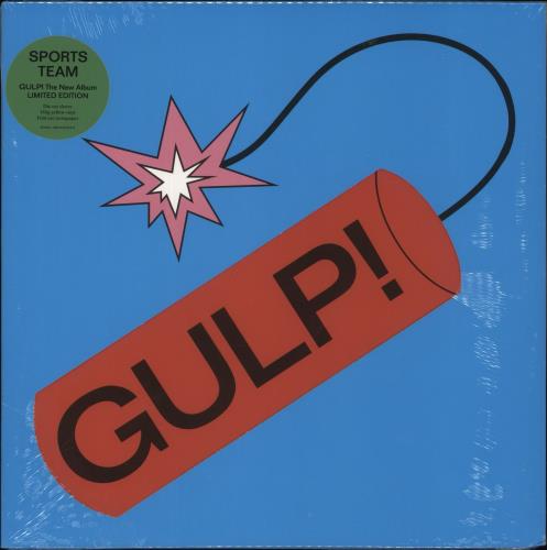 Sports Team Gulp! - 180g Yellow Vinyl - Alternate Blue Sleeve - Sealed vinyl LP album (LP record) UK 1T3LPGU868168