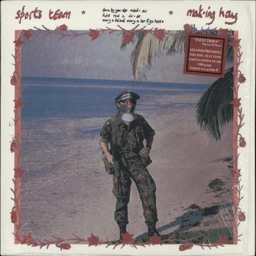 Sports Team Making Hay - 180 Gram Blue Vinyl 12" vinyl single (12 inch record / Maxi-single) US 1T312MA876691