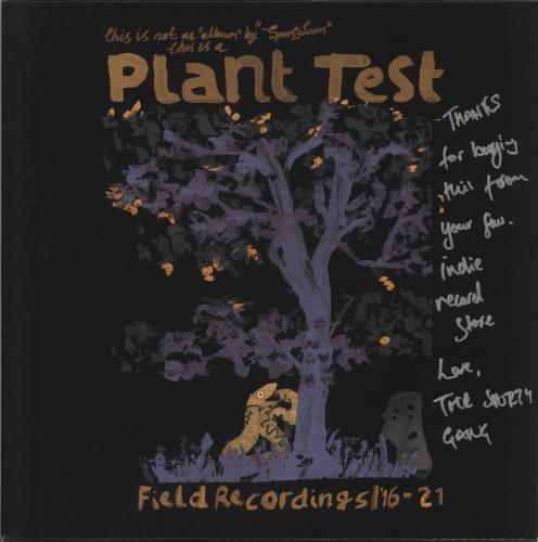 Sports Team Plant Test - Indie Exclusive - Autographed vinyl LP album (LP record) UK 1T3LPPL881216