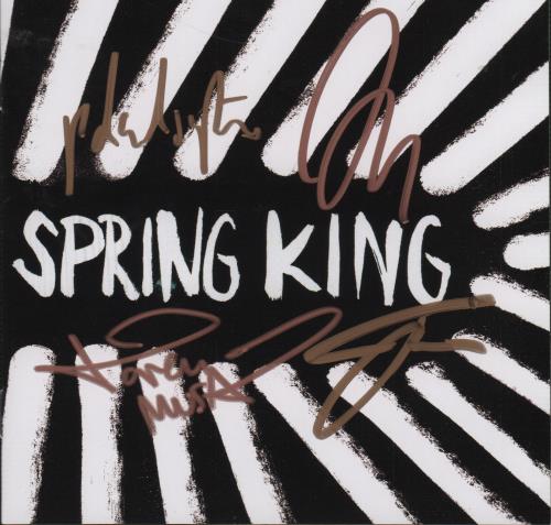 Spring King Tell Me If You Like To - Autographed CD album (CDLP) UK X17CDTE661914