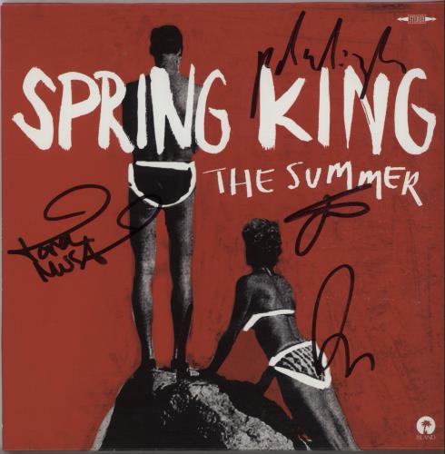 Spring King The Summer - Autographed 7" vinyl single (7 inch record / 45) UK X1707TH658674