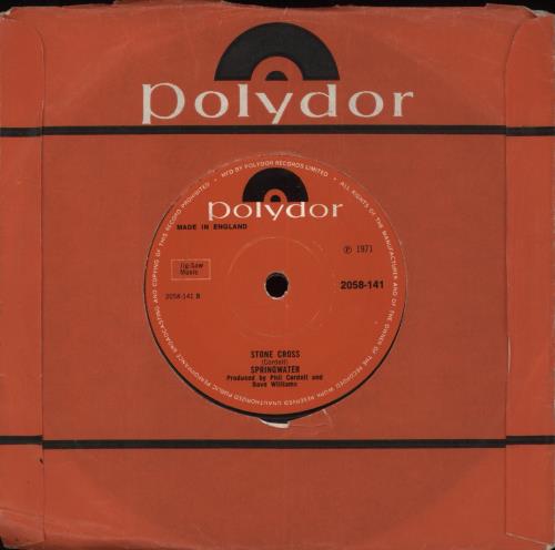 Springwater I Will Return 7" vinyl single (7 inch record / 45) UK VPV07IW856276