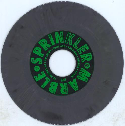 Sprinkler Marble - Grey Marbled Vinyl 7" vinyl single (7 inch record / 45) US W5R07MA812954