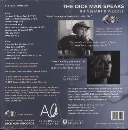 Sputnik Weazel The Dice Man Speaks - Sealed vinyl LP album (LP record) UK 8ZYLPTH854544