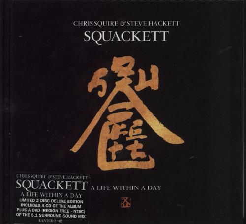 Squackett A Life Within A Day: Digibook 2-disc CD/DVD set UK 4XV2DAL791453
