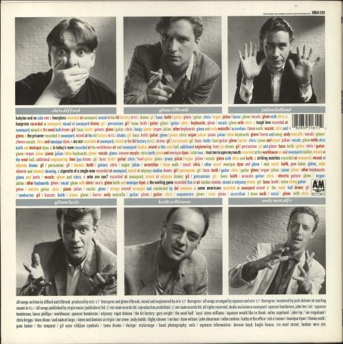 Squeeze Babylon And On vinyl LP album (LP record) UK SQULPBA292652