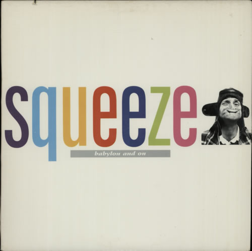 Squeeze Babylon And On vinyl LP album (LP record) US SQULPBA615886