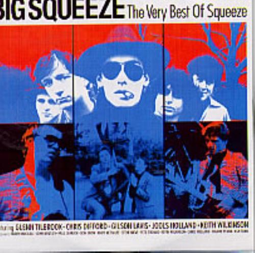 Squeeze Big Squeeze - The Very Best Of Squuze Album Sampler CD-R acetate UK SQUCRBI221767