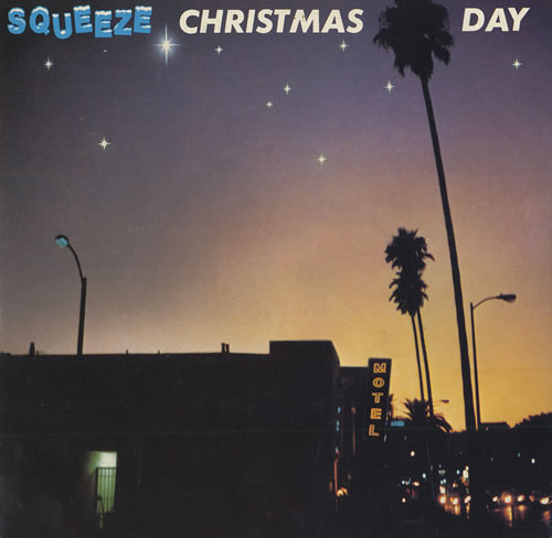 Squeeze Christmas Day - White Vinyl 7" vinyl single (7 inch record / 45) UK SQU07CH42551